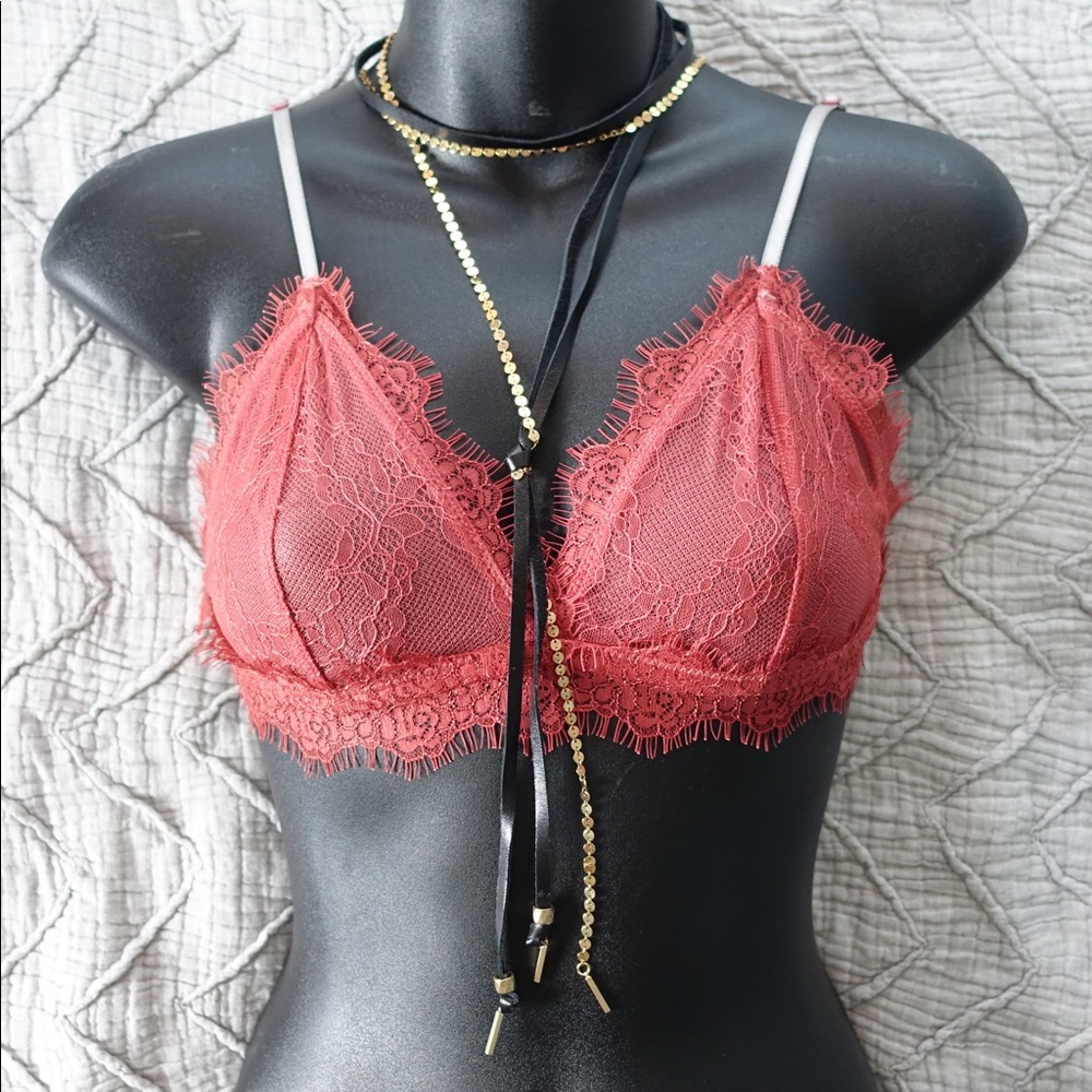 Free People Lucky Star Two Faced Leather Mix Bolo - Picture 6 of 7
